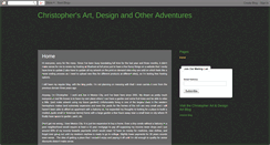 Desktop Screenshot of christopherartdesign.com