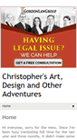 Mobile Screenshot of christopherartdesign.com